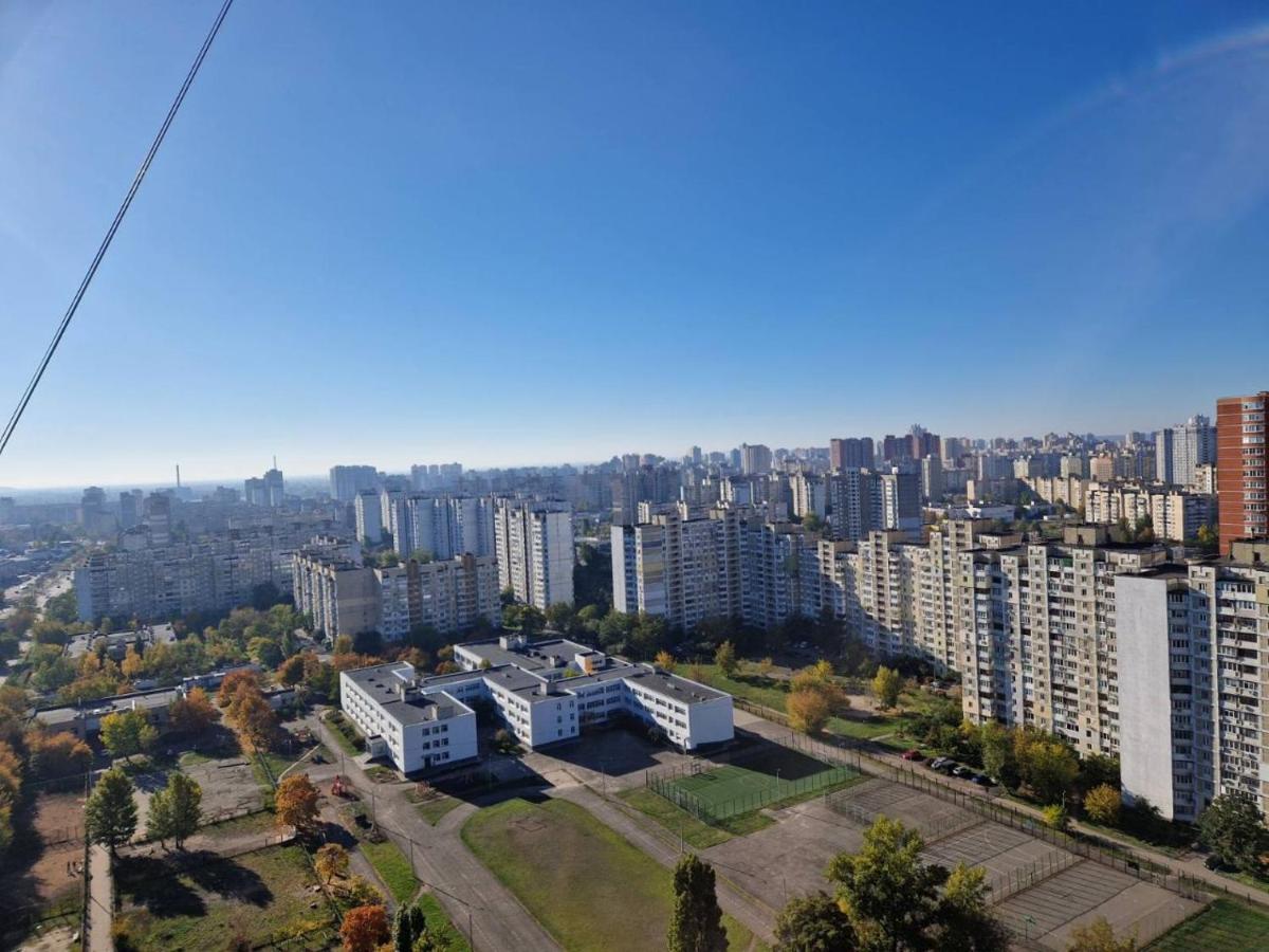 Видовые Апартаменты Kiev Eksteriør bilde